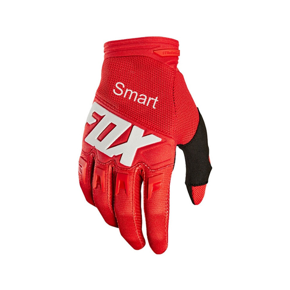 (All - M) Smart Fox Dirtpaw Gloves Motorcycle Cycling Mountain Bicycle Off Road Red 9049134260257