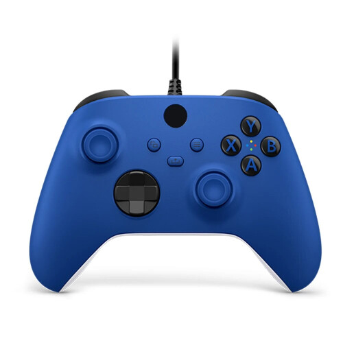 (Blue) Controller for Xbox Series X S Xbox One Joystick Gamepad Wired Joypad