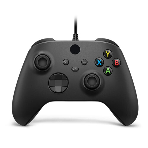 (Black) Controller for Xbox Series X S Xbox One Joystick Gamepad Wired Joypad