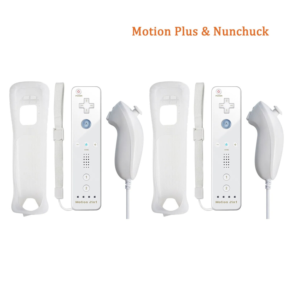 (9-120-380) Compatible Nintendo Wii Console Remote Wireless Gamepad Controller Nunchuck 9085801730760
