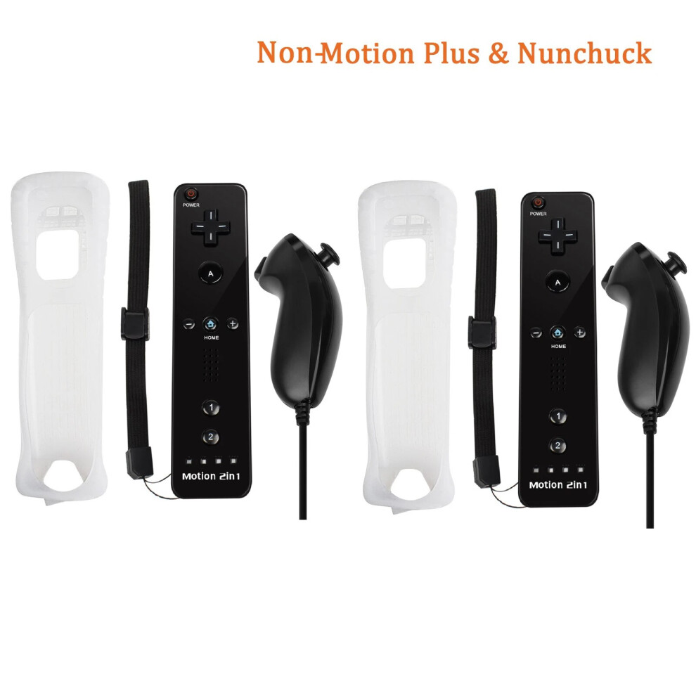 (24-No-106) Built-In Motion Plus Wireless Gamepad Controller For Nintendo Wii Games 9085801729689