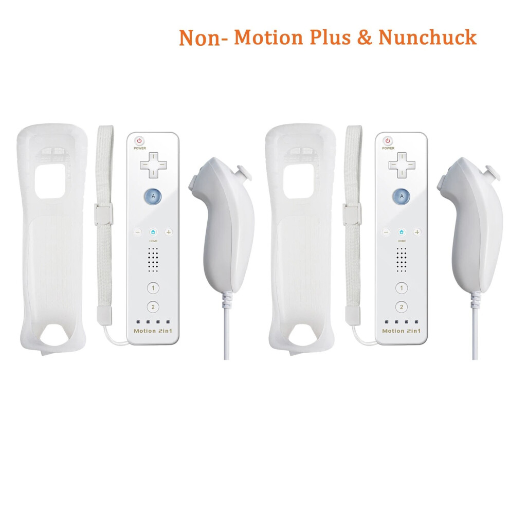 (25-No-106) Built-In Motion Plus Wireless Gamepad Controller For Nintendo Wii Games 9085801729696