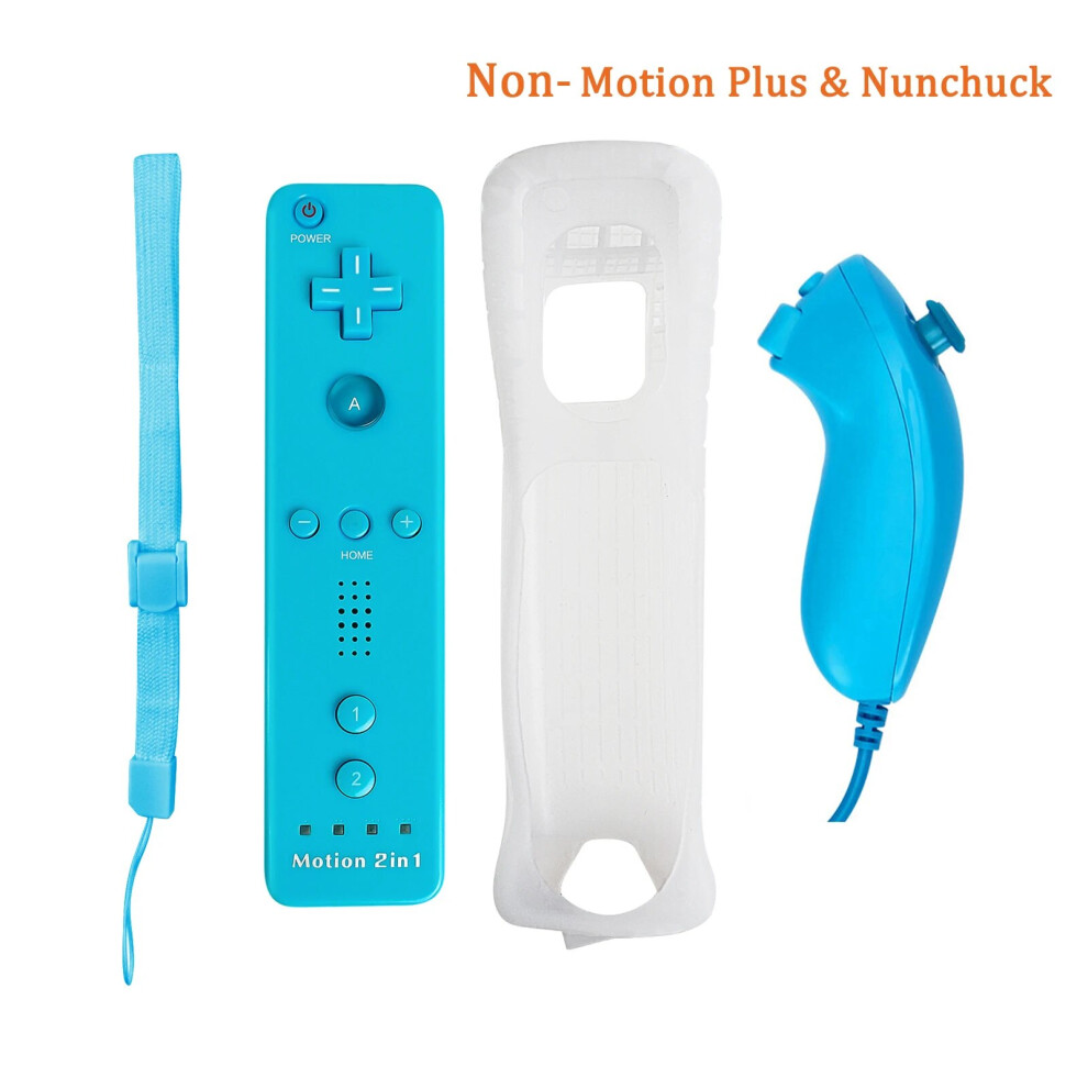 (27-No-53) Built-In Motion Plus Wireless Gamepad Controller For Nintendo Wii Games 9085801729719