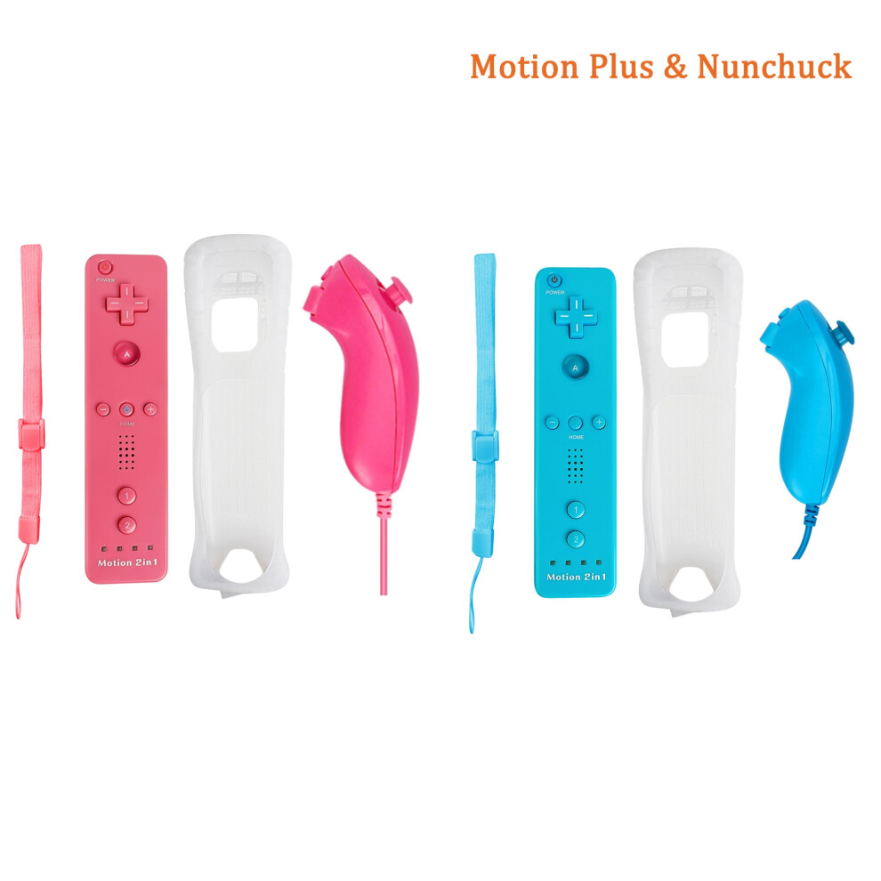 (5-120-380) Built-In Motion Plus Wireless Gamepad Controller For Nintendo Wii Games 9085801729740