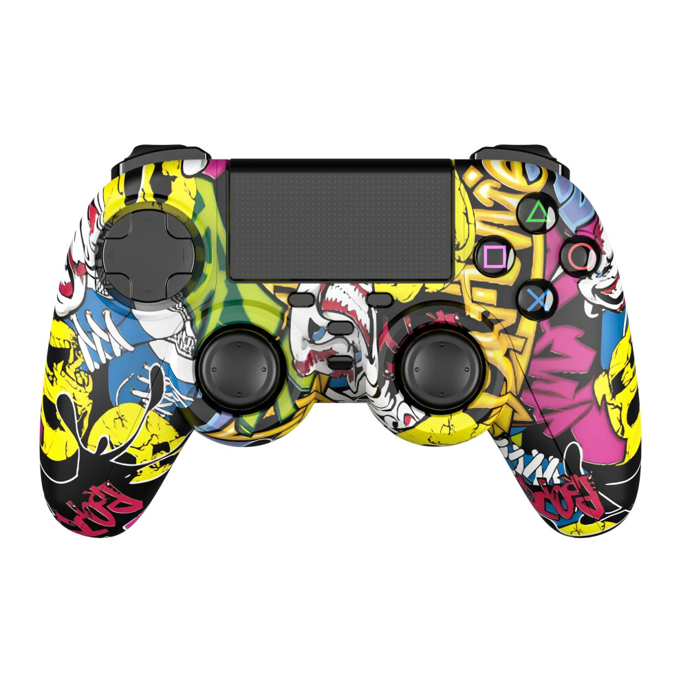 (1) For Ps4/Slim/Pro Gamepads Glitter Button Wireless 6-Axis Joystick Compatible 9085801732047