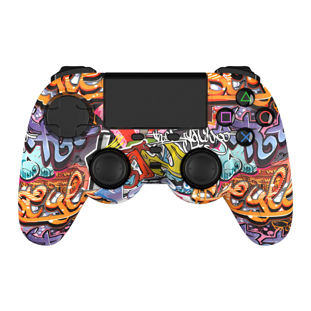(6) For Ps4/Slim/Pro Gamepads Glitter Button Wireless 6-Axis Joystick Compatible 9085801732092