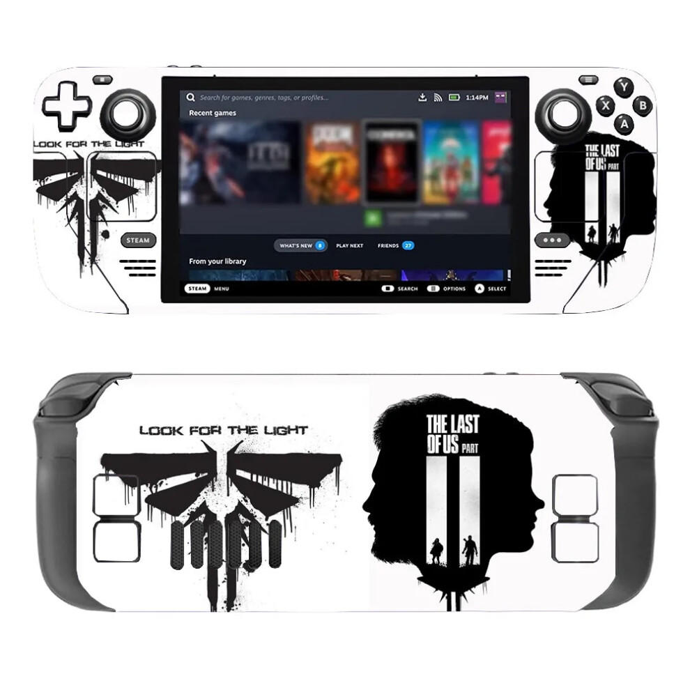 (338) Vinyl Skin Sticker For Steam Deck Console Full Set Aesthetic Premium Decal 9085801734003
