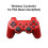 (Red) Controller for Sony PS3 Super Slim PC Joystick Gamepad for Play Station 1