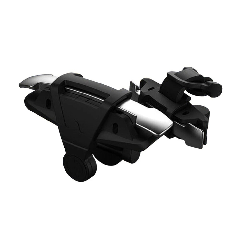 (M9 ) G21 Gamepad Joystick Mobile Phone Game Trigger 6-Finger Aim Shooting L1 Black 9085801735321
