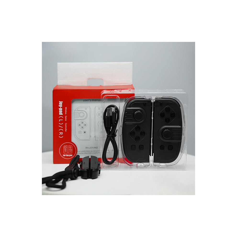 (Black) Joy Pad For Switch Controller Joystick Gamepad 6 Axis Gyro Wireless Switch Black 9085801737080