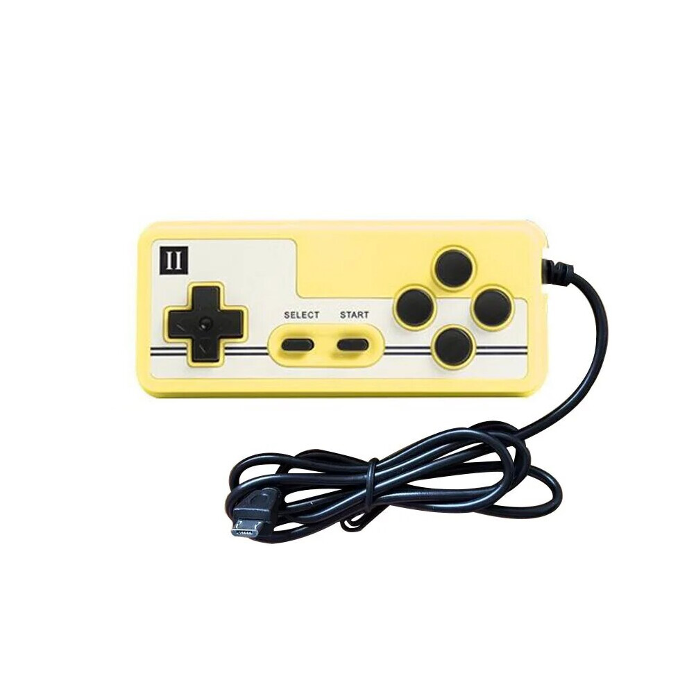 (Yellow) Video Game Consoles Usb Micro Adapter Game Console Controller Gamepad Yellow 9085801738353
