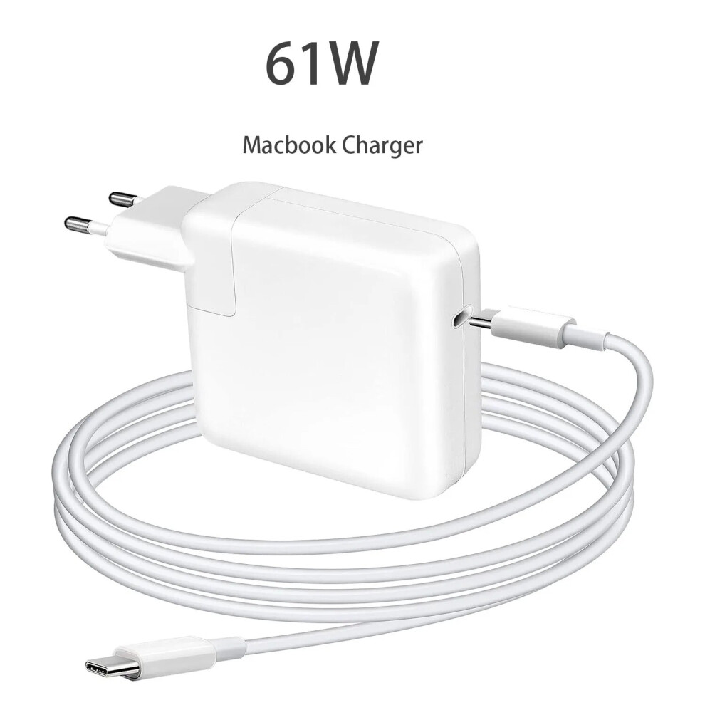 (Typec-61W With Cable) 30W 61W 87W 96W Usb C Charger Power Adapter For Mac Book Pro Charger Usb 9454952719199