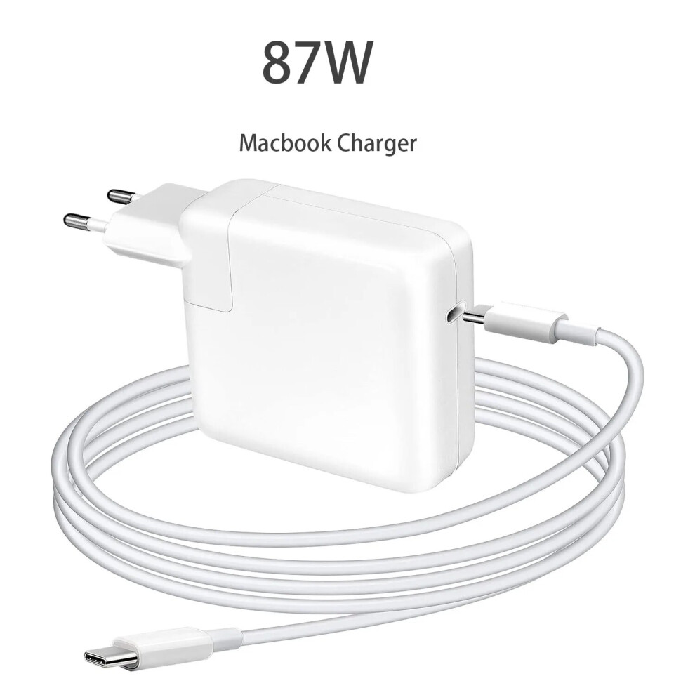 (Typec-87W With Cable) 30W 61W 87W 96W Usb C Charger Power Adapter For Mac Book Pro Charger Usb 9454952719168