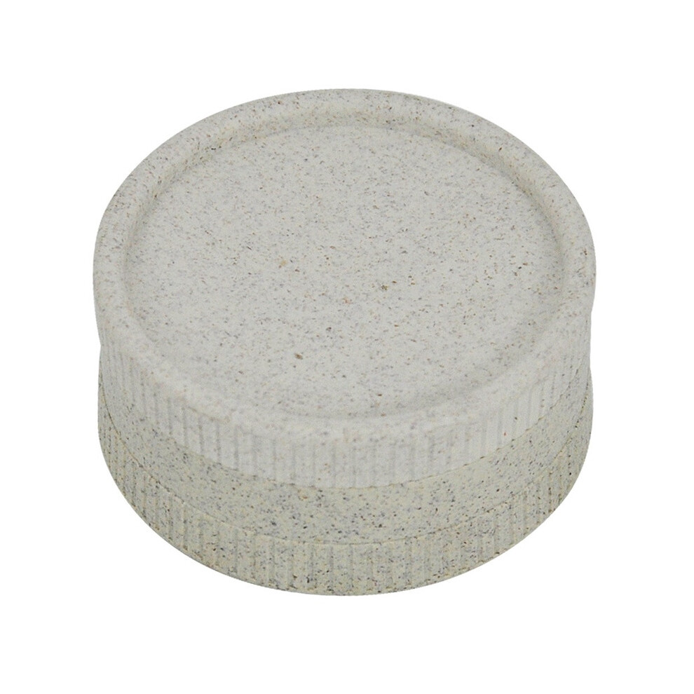 Aihontai (White) Degradable Plastic Herb Grinder Articles For Smoking Grass 2 Layer Tobacco