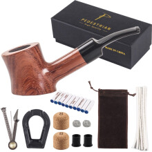 Small Tobacco Pipe Set Rosewood Smoking Pipe with 3 in 1 Pipe Scraper