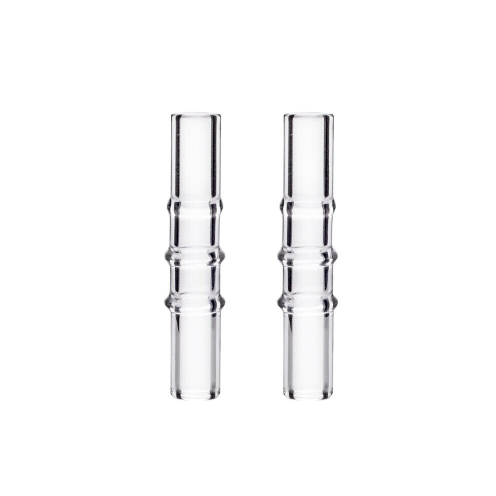 Aihontai 2Pcs Glass Whip Mouthpiece For Arizer Extreme Q V Tower Smoking Accessories