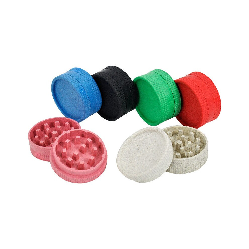 Aihontai Degradable Plastic Herb Grinder Articles For Smoking Grass 2 Layer Tobacco