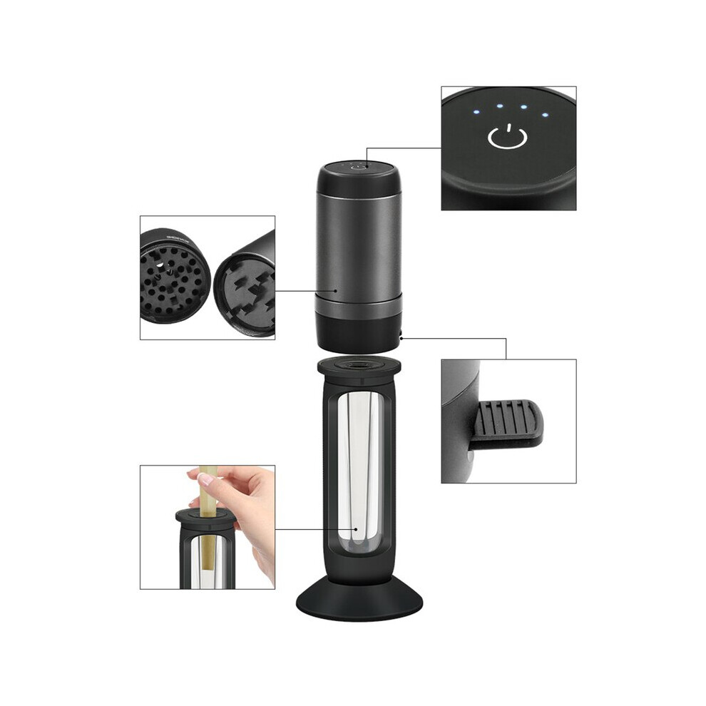 Aihontai Usb Pre Roll Filling Smart Machine Electric Herb Grinder 500Mah Automatic