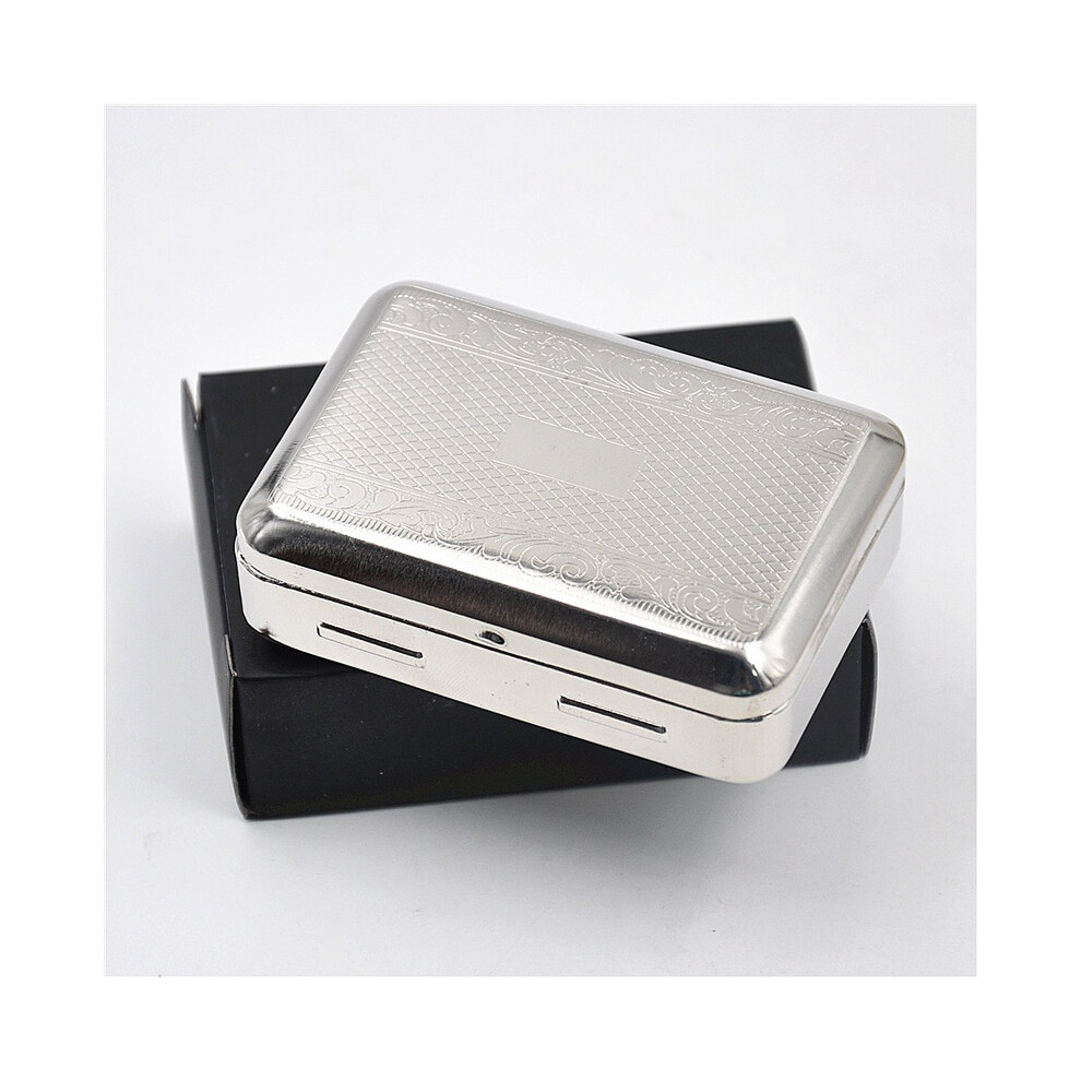 Aihontai 1Pcs Metal Tobacco Box Tin Containers Small For Rolling Paper And Tobacco