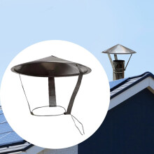 Chimney Rain Cover Rain Hat Windshield Rainproof for Home Garden Outdoor