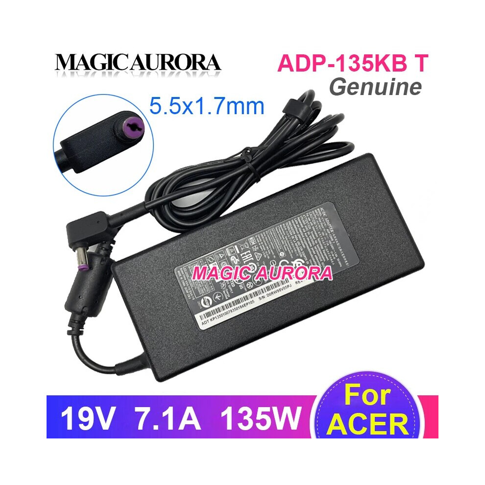 Original Adp~135Kb T 19V 7.1A 135W Power Adapter For Acer Aspire 7 A717 9454952719922