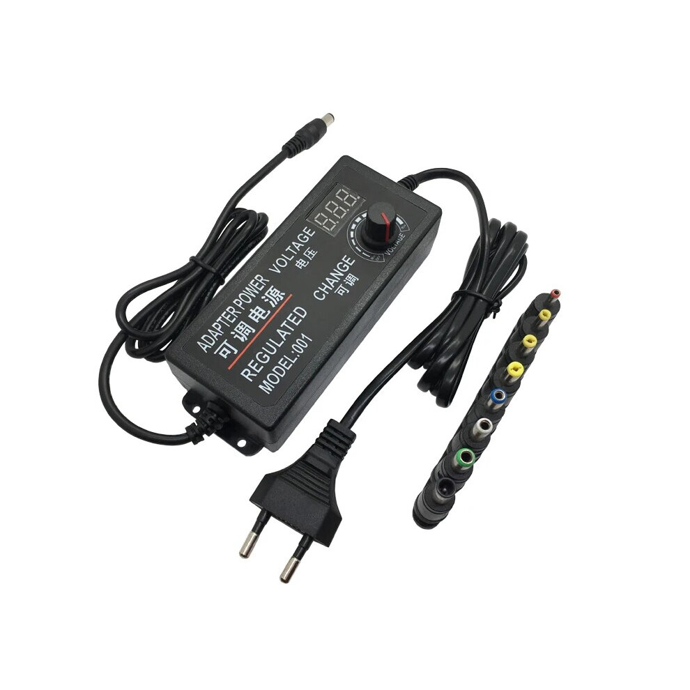 Adjustable Ac To Dc Power Supply 9V 12V 15V 18V 24V 1A 2A 3A Power Supply 9454952722809
