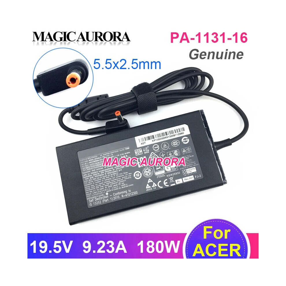 Original Pa~1131~16 135W Charger 19.5V 7.1A 5.5X2.5mm Ac Adapter For Acer 9454952724278