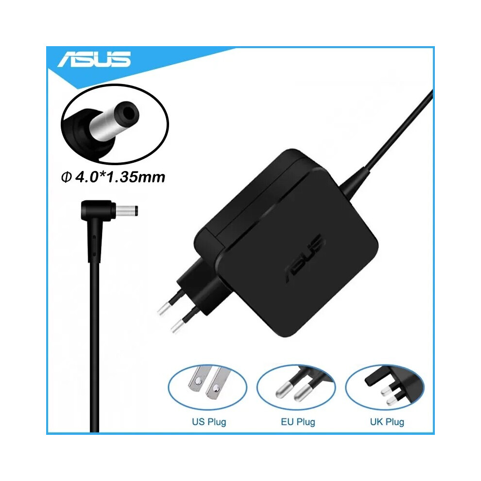 19V 2.37A 45W 4.0*1.35Mm Laptop Power Charger Ac Adapter For Asus X412ua 9454952730248