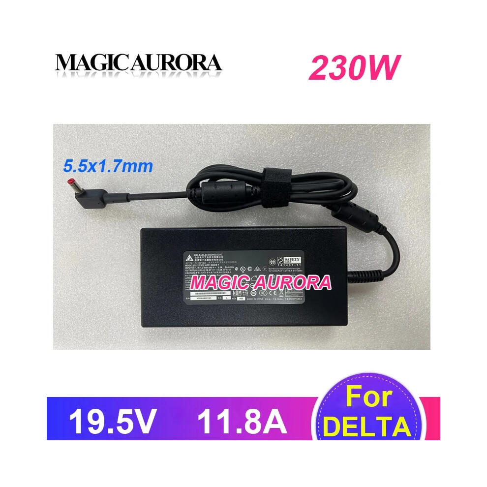 Original Delta Adp~230Eb T Laptop Charger 19.5V 11.8A 230W 5.5X1.7mm For 9454952720133
