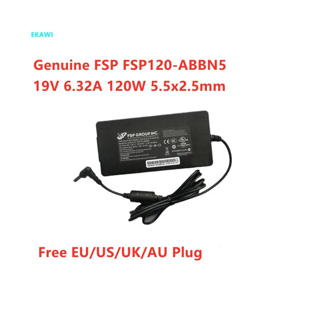 Genuine Fsp Fsp120~Abbn5 19V 6.32A 120W Switching Power Adapter For Laptop 9454952711681