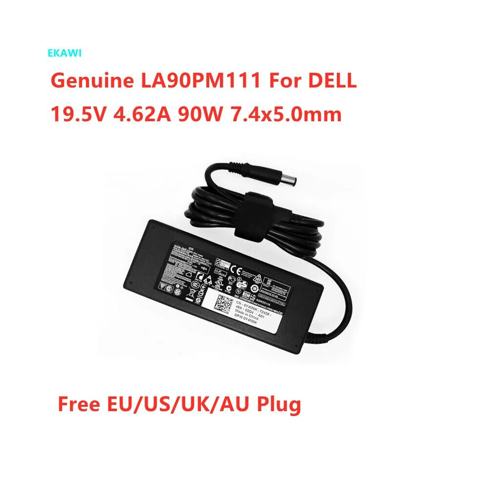 Genuine 19.5V 4.62A 90W 7.4X5.0mm La90pm111 Da90pm111 Power Supply Ac 9454952711933