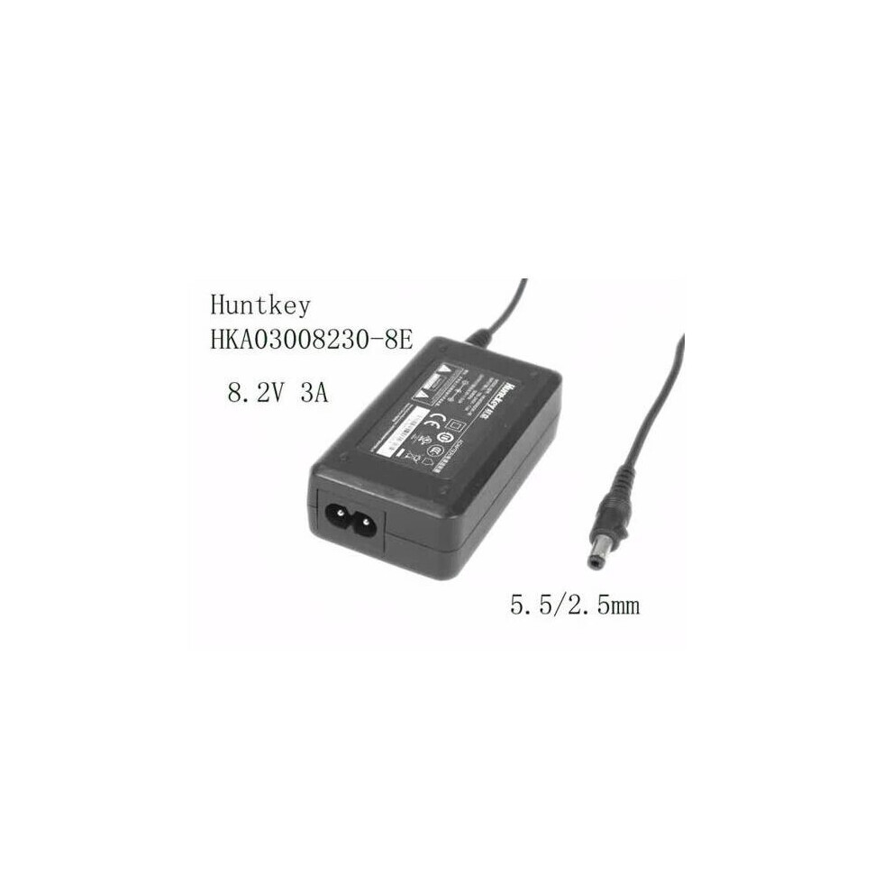 Huntkey Hka03008230~8E 8.2V 3A Barrel 5.5 2.5Mm 2~Prong Laptop Power Adapter 9454952716174