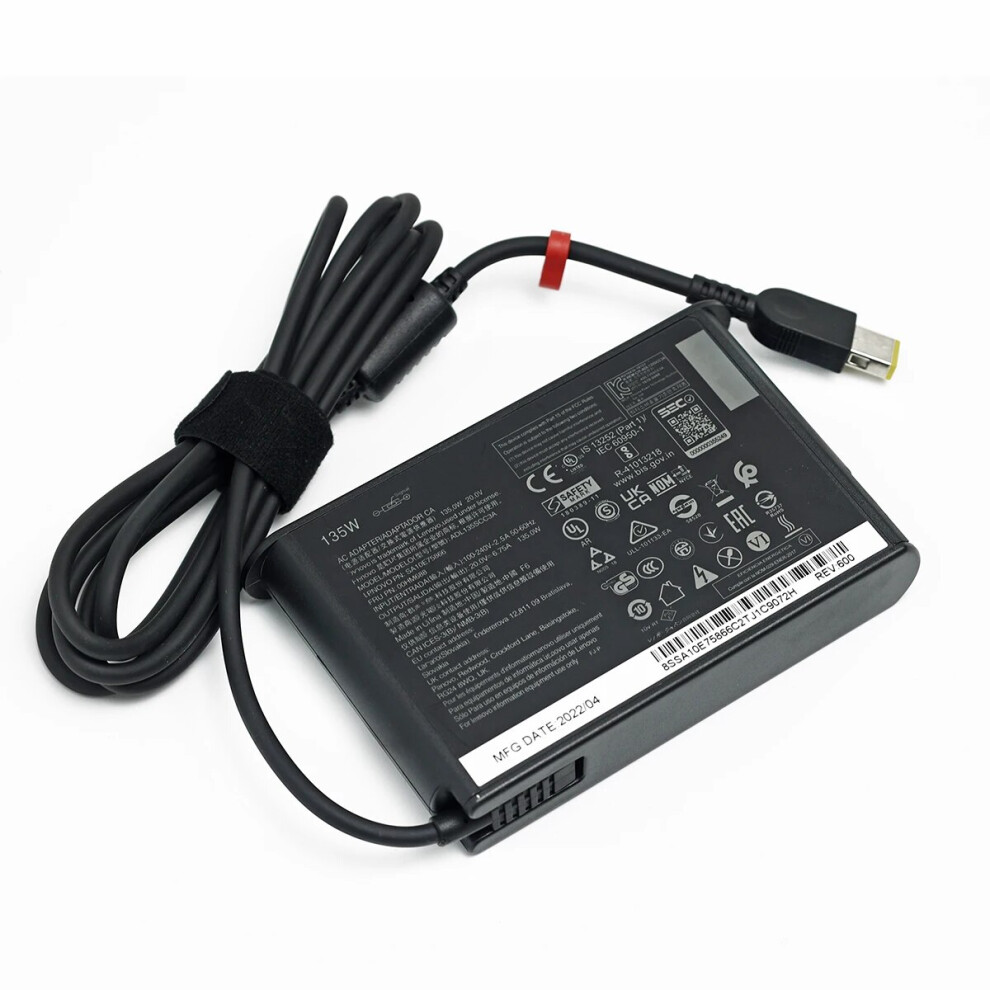 Adl135scc3a 20V 6.75A 135W Charger Adl135sdc3a Ac Adapter For Lenovo Thinkpad 9454952724643