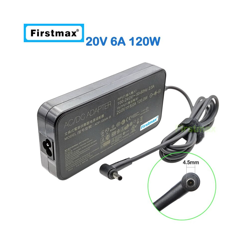 20V 6A Laptop Adapter 120W For Asus Vivobook Charger X570dd K3500pa K3500pc 9454952727408