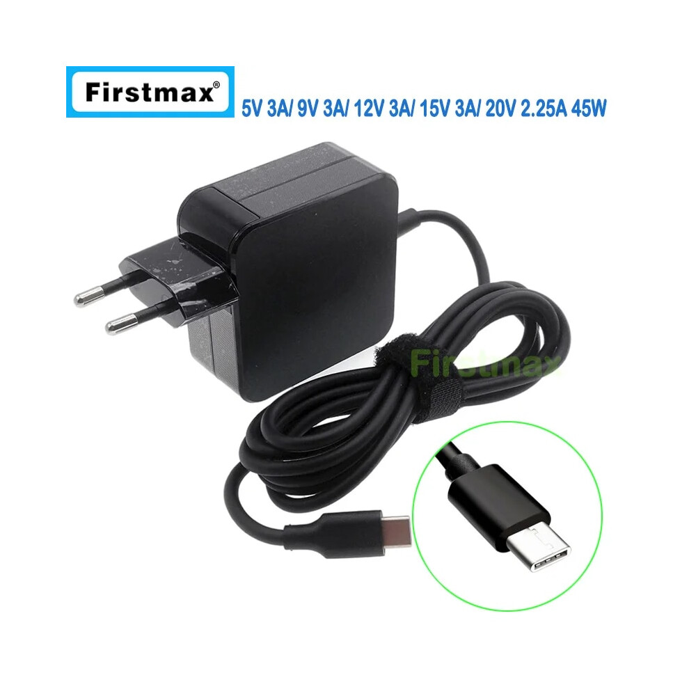45W Usb~C Type C Ac Adaper Laptop Charger For Toshiba Portege X20w~E~10D 9454952727545