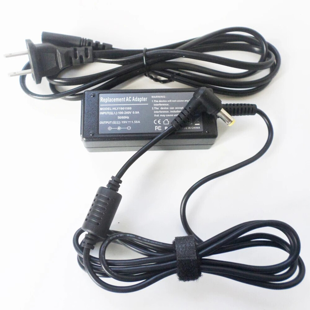 19V 1.58A Ac Adapter Charger Power Supply Cord For Toshiba Mini Netbook 9454952726791
