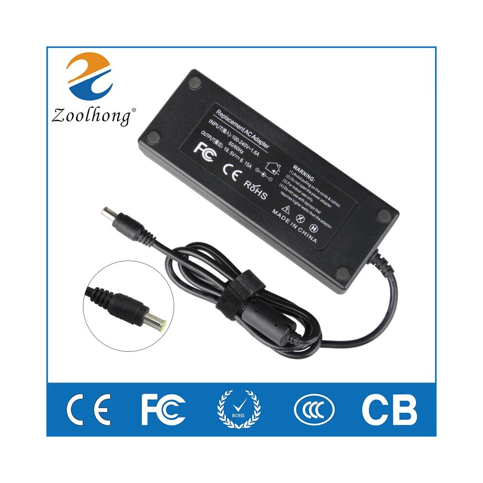 19.5V 6.15A 120W Laptop Ac Power Adapter Charger Pcga~Ac19v7 For Sony 9454952726661