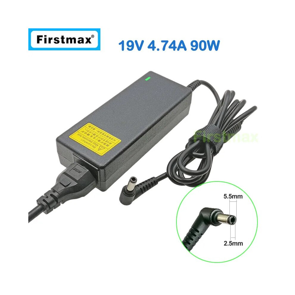 19V 4.74A 90W Ac Laptop Adapter Power Supply For Toshiba Satellite P850 9454952727194