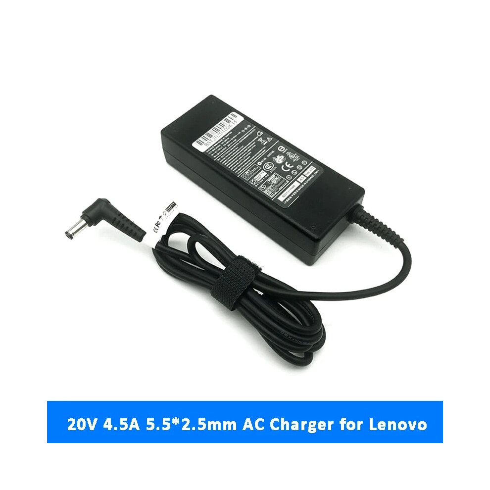 90W 20V 4.5A 5.5*2.5Mm Ac Laptop Power Supply Charger Adapter For Lenovo 9454952727354