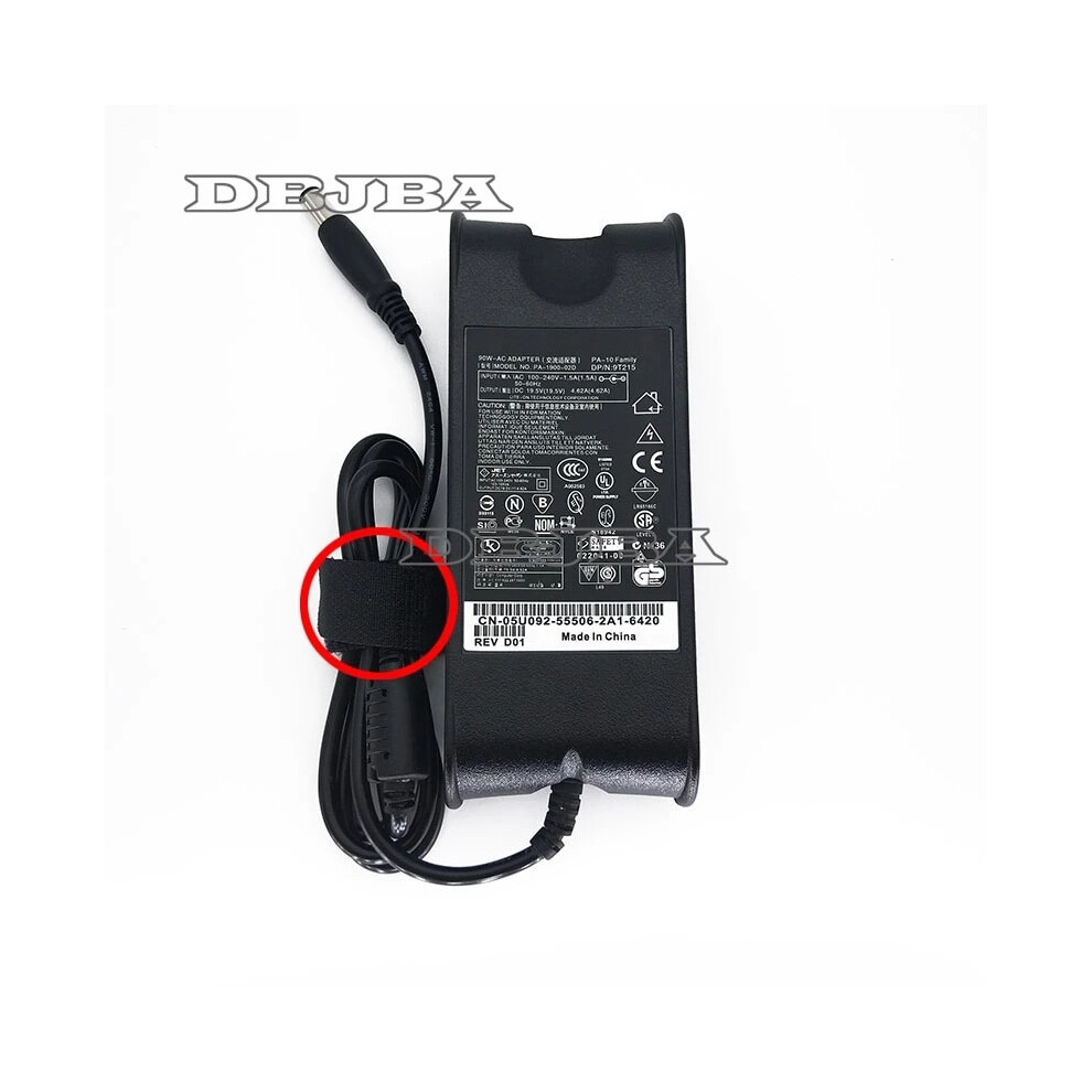 7.4*5.0Mm 90W 19.5V 4.62A 9T215 Power Ac Adapter Supply For Dell 5U092 9454952727774