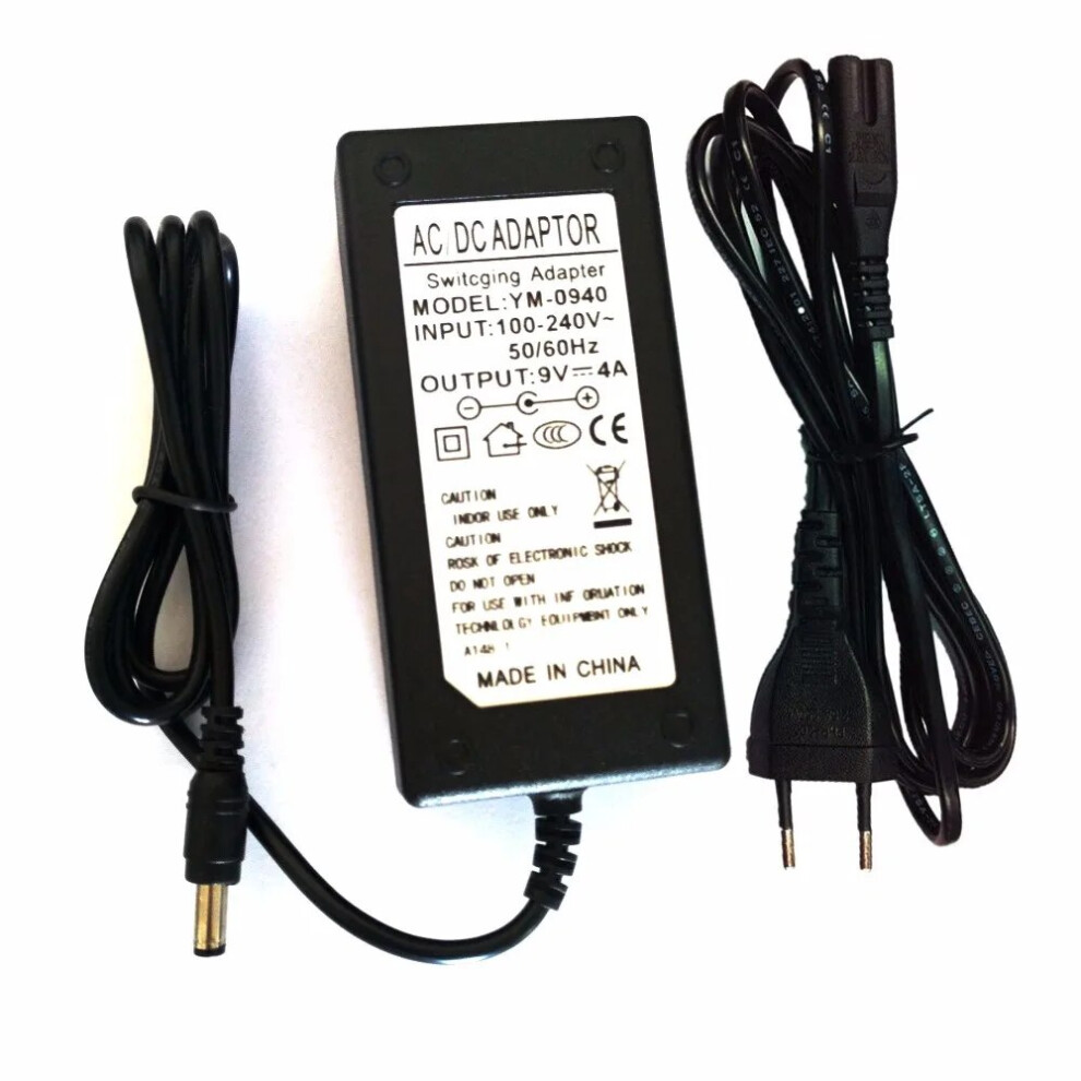 Aihontai 9V4a Ac Dc Adapter Converter Adapter Dc 9V 4A 4000Ma 36W Power Supply