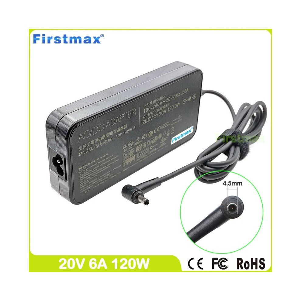 Ac Adapter 20V 6A Adp~120Vh B 120W Laptop Charger For Asus A570dd D570dd 9454952728566
