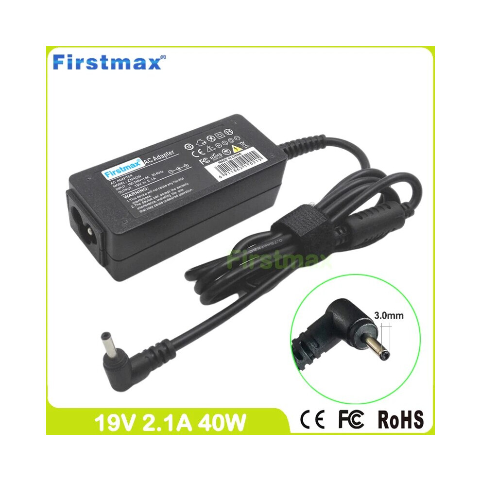 19V 2.1A 40W Ac Power Adapter Ad~4019 A040r033l A040r051l Laptop Charger 9454952728719