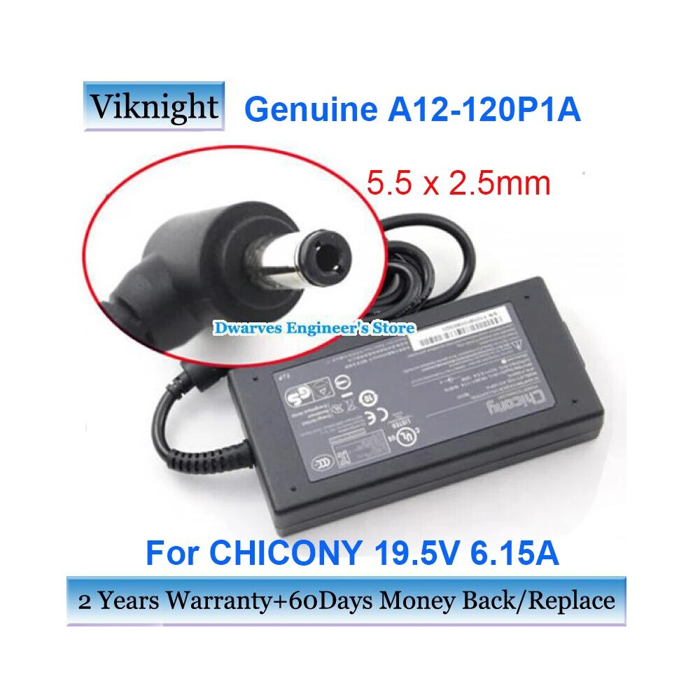 Genuine 19.5V 6.15A 120W Power Adapter For Msi Ge60 Ge70 Gp60 Pe62 Ge72 9454952729495