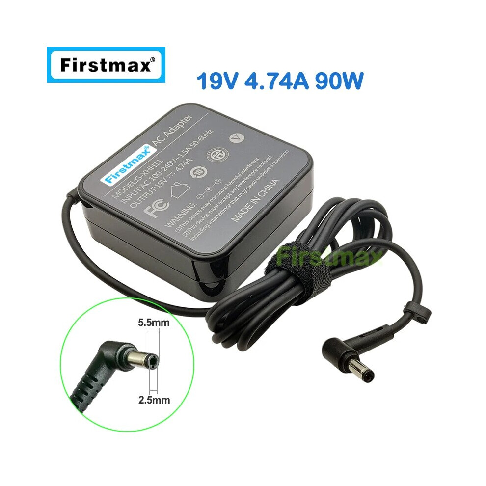Laptop Charger For Asus 19V 4.74A 90W Adp~90Yd B A53 A53z U47a U50a K501ux 9454952731122