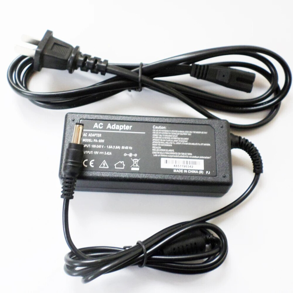 19V 3.42A 65W Ac Adapter Power Supply Cord Battery Charger For Asus X502ca~Xx004h 9454952731603
