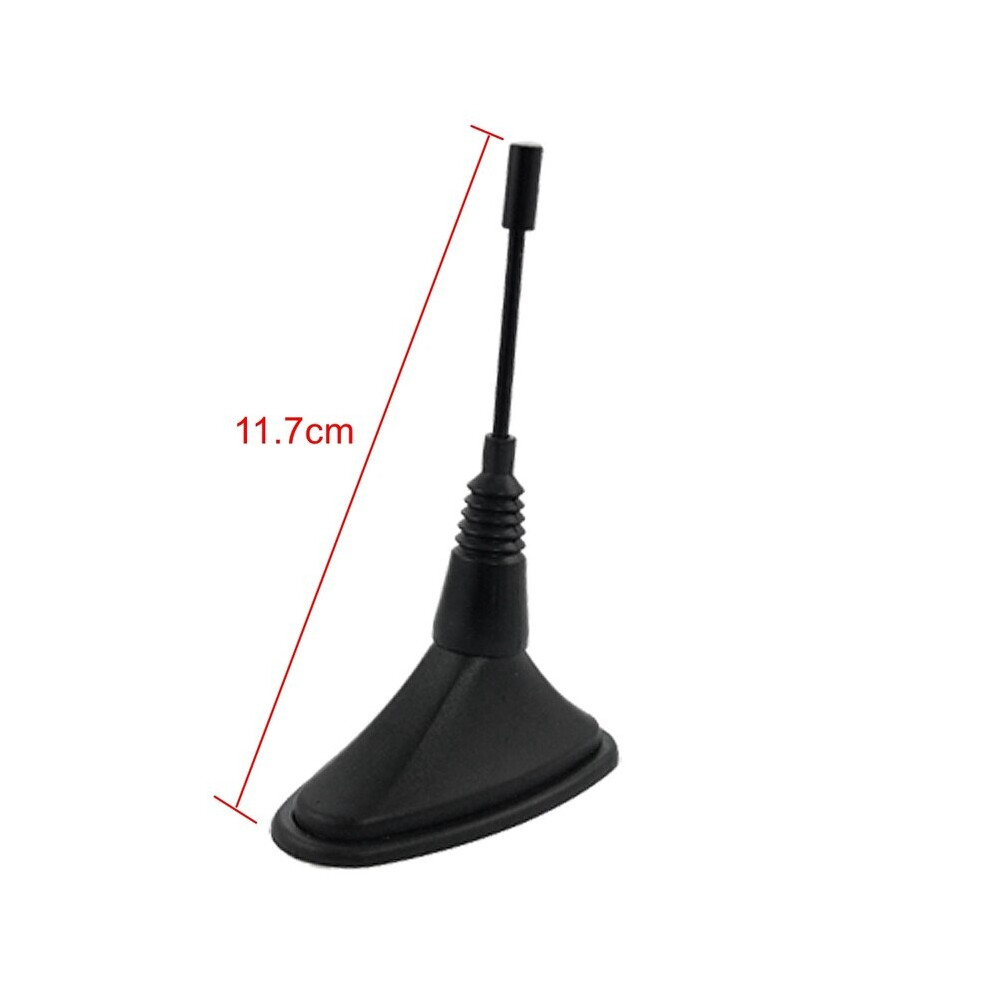 Adhesive Base Plastic Auto Car Aerial Decorative Dummy Antenna Black 9140887423958