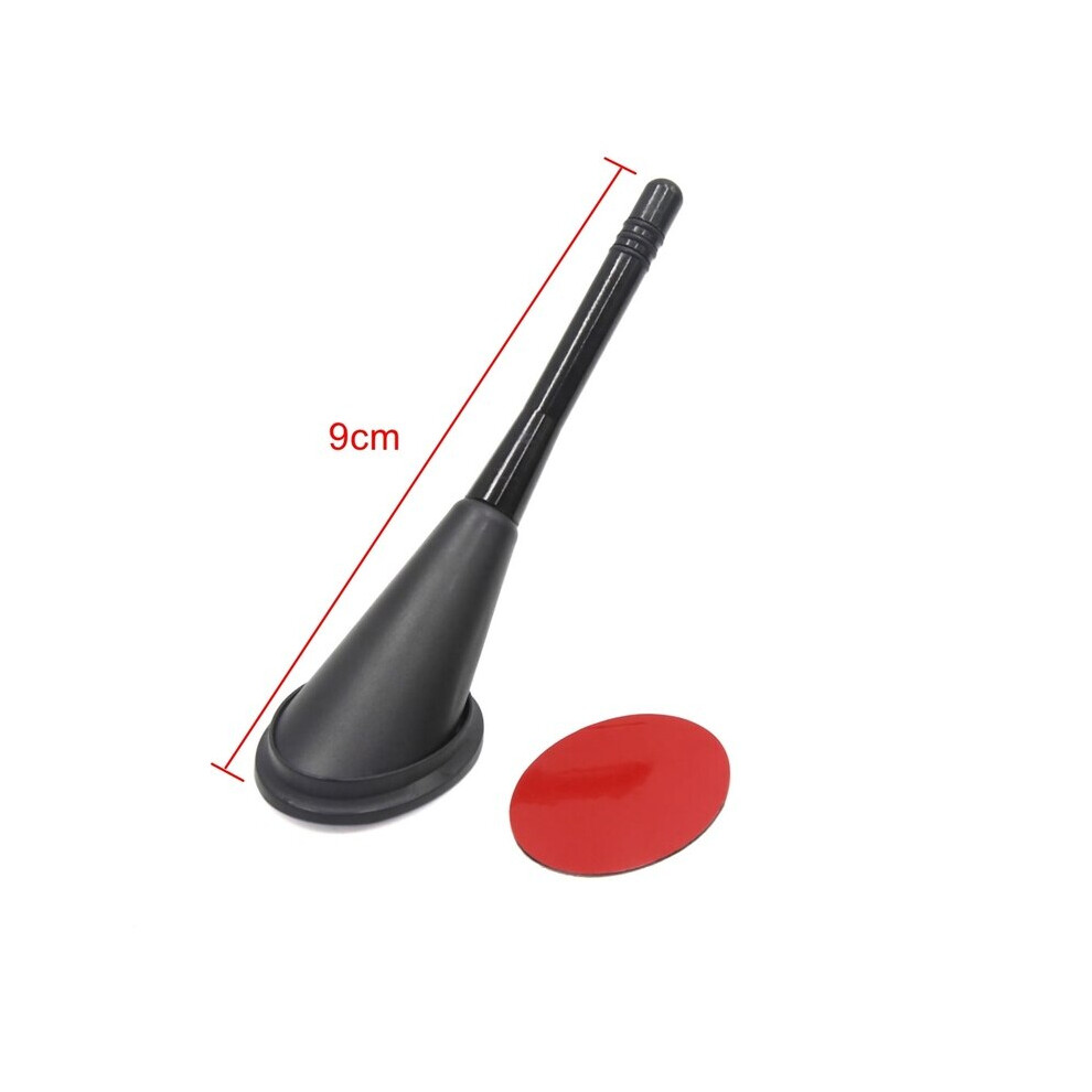 Adhesive Base Plastic Auto Car Aerial Decorative Dummy Antenna Black 9140887424054