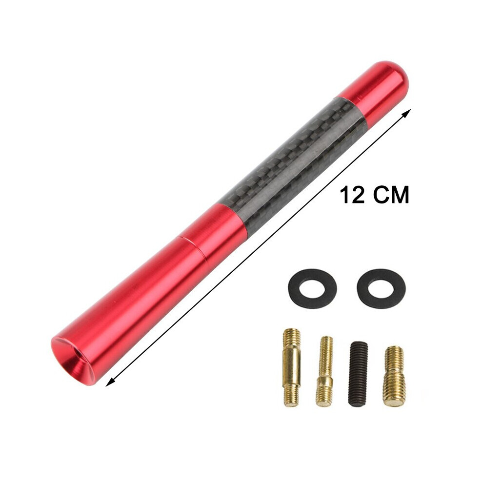 Universal Car Roof Antenna 3.5/8/12Cm Carbon Fiber Radio Aerial Antenna 9140887424474