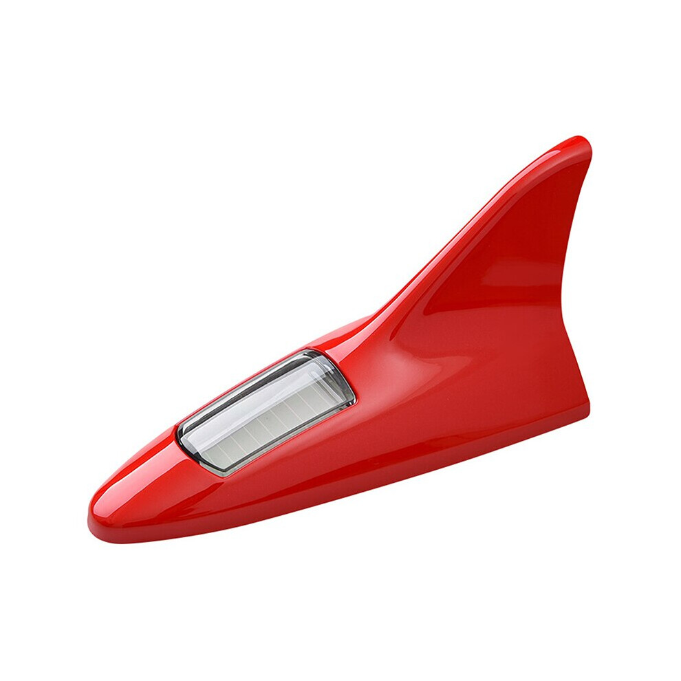 Universal Led Car Shark Fin Antenna Roof Tail Modification Light 9140887435470